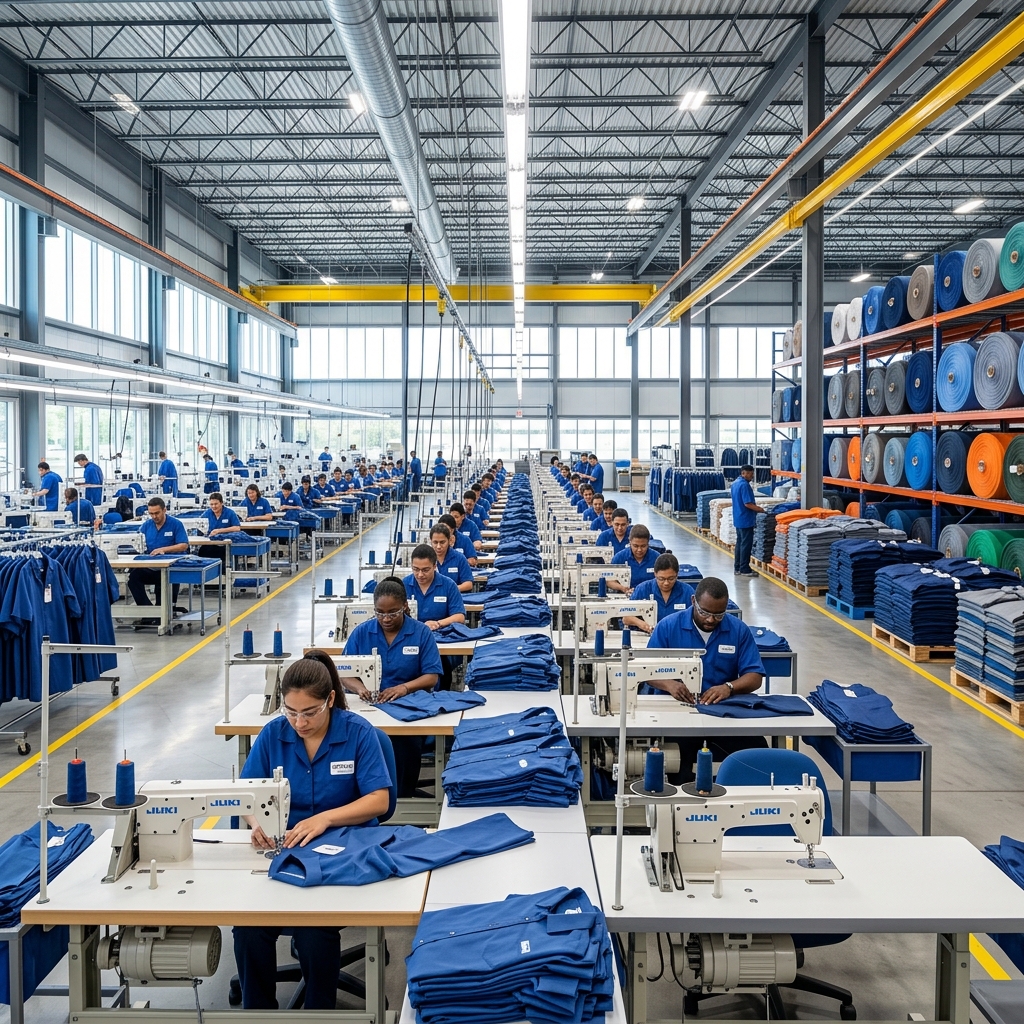 Creative Concept garment manufacturing facility in Lahore, Pakistan